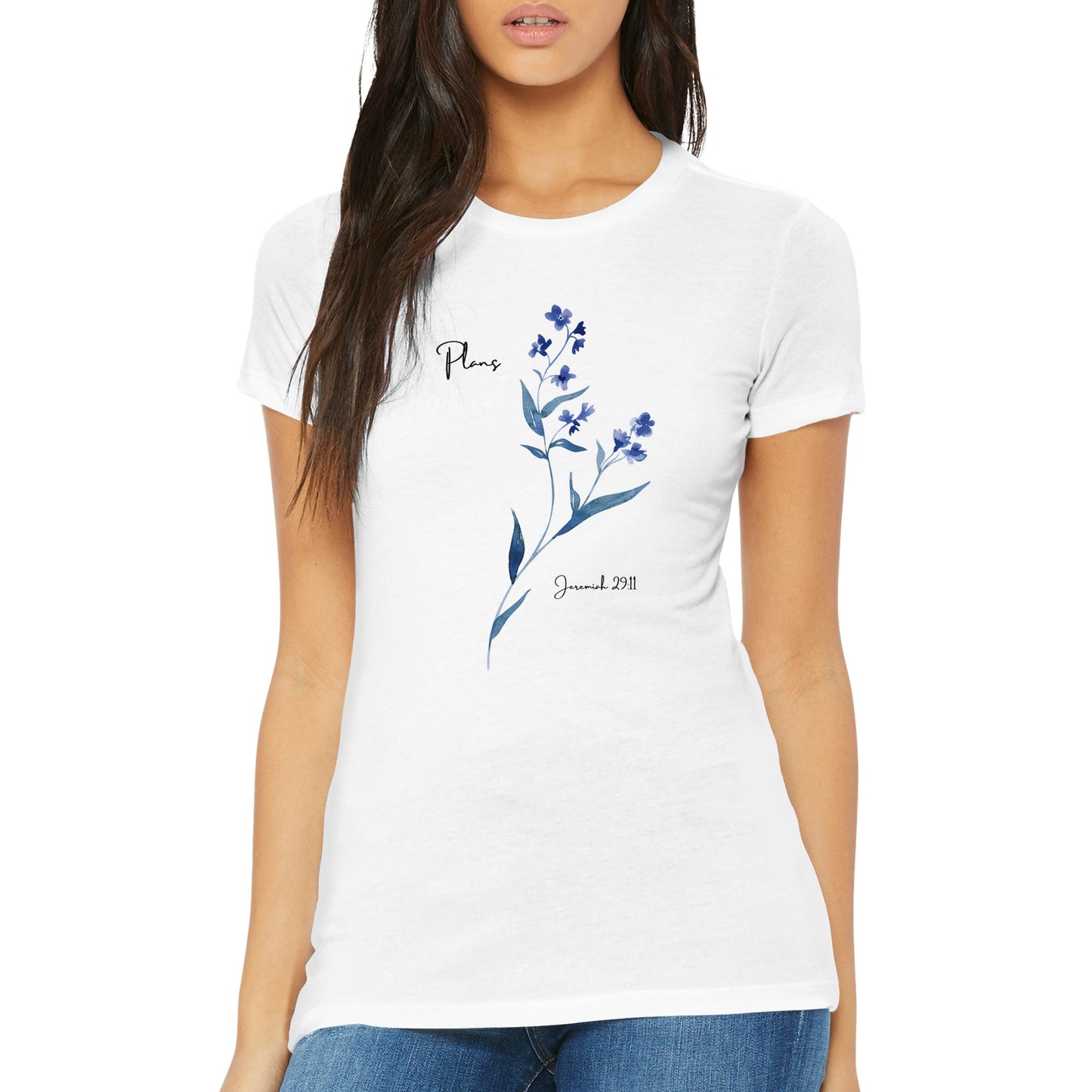 Plans, Premium Womens Crewneck T-shirt