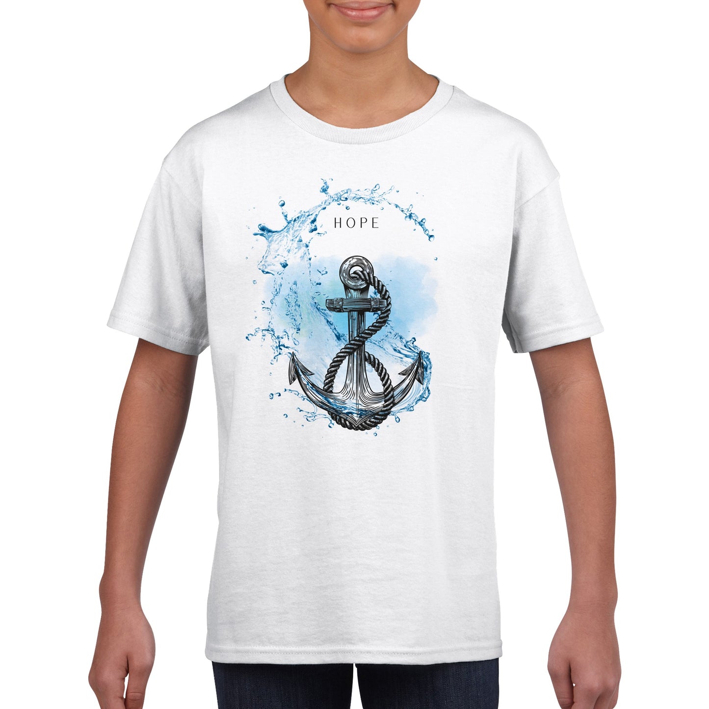 Hope, Classic Kids Crewneck T-shirt