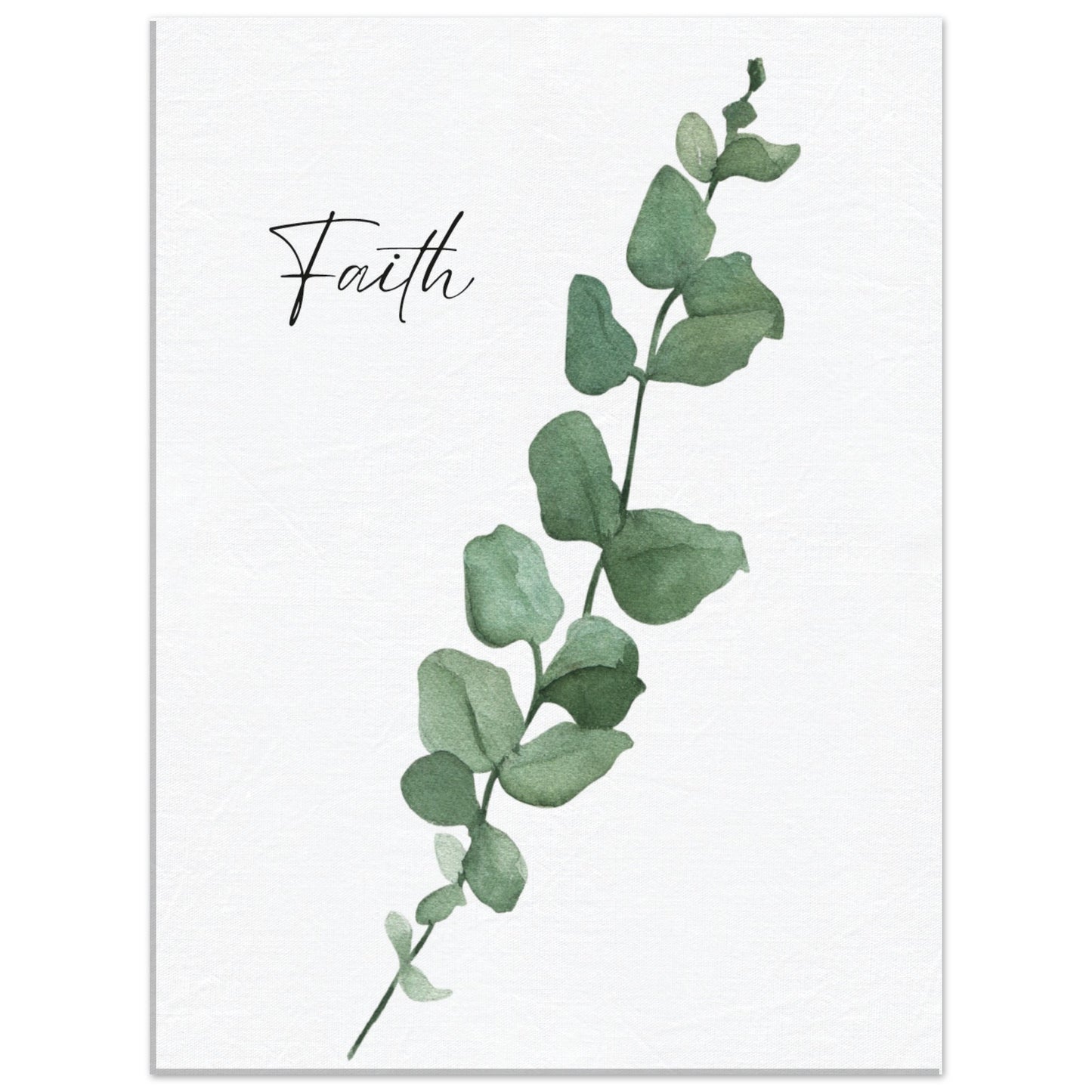 Faith, Canvas