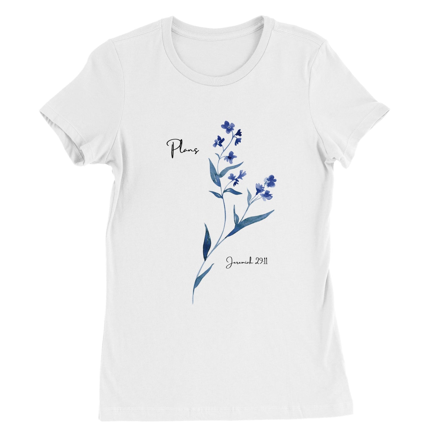 Plans, Premium Womens Crewneck T-shirt